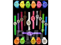 COLORFUL RUBBER BAND WATCH ASSORTMENT